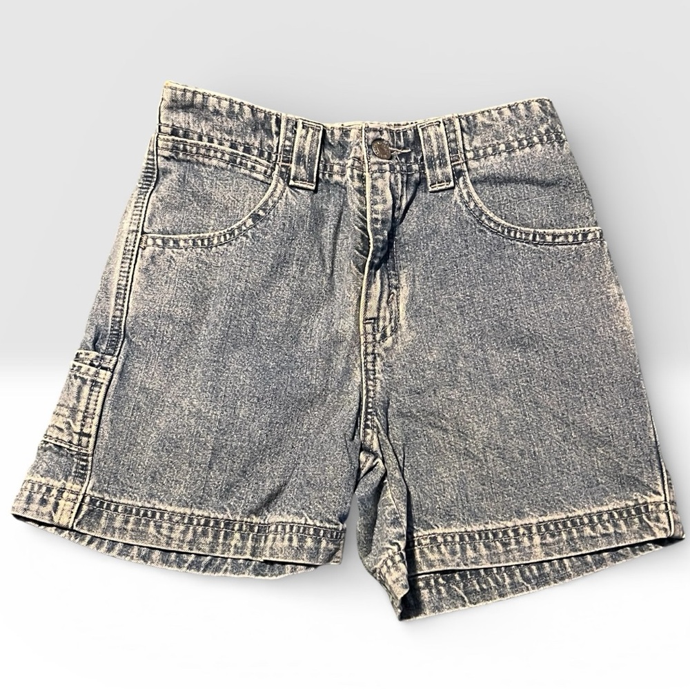 100% Cotton Levi’s Denim Shorts with Red Tab Girls Size 10 Vintage